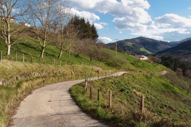 Camino rural: foto en Azpeitia