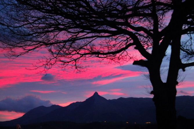 Cielos pintados: foto en Beasain