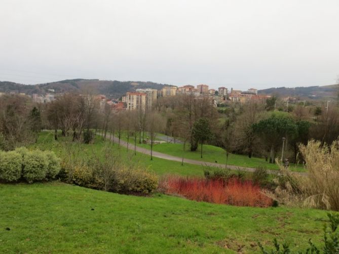 colores de otoño en lau haizeta, altza: foto en Donostia-San Sebastián