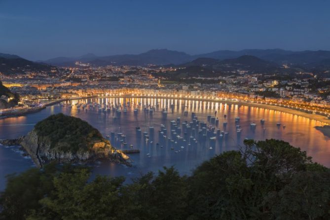 La Concha: foto en Donostia-San Sebastián