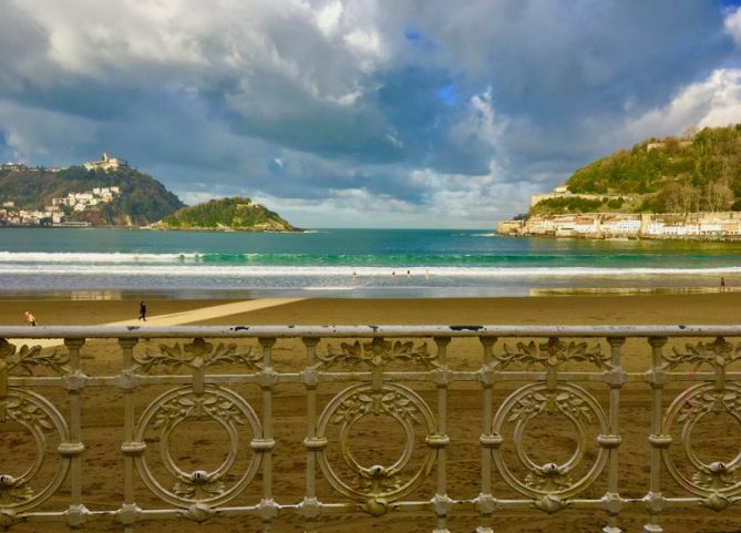 La concha Donostia : foto en Donostia-San Sebastián