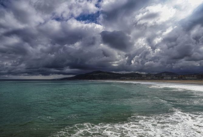 Contrastes: foto en Zarautz