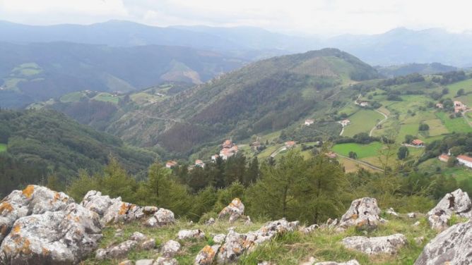 Desde las nubes: foto en Beizama