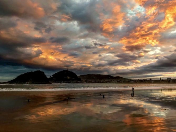 Al despertar: foto en Donostia-San Sebastián