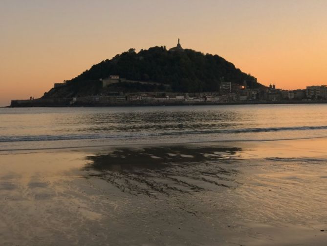 Al despertar: foto en Donostia-San Sebastián