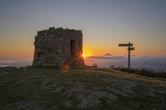 destellos: foto en Hondarribia