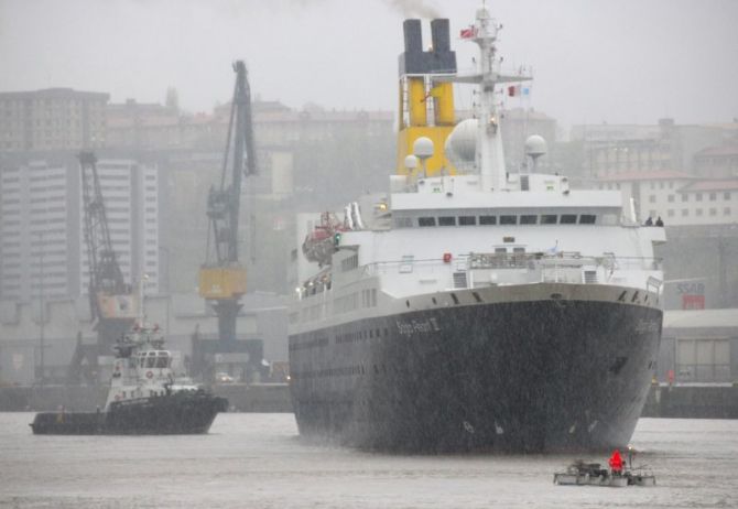 Dia de lluvia: foto en Pasaia