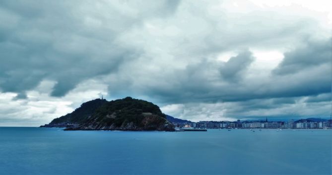 Donosti azul: foto en Donostia-San Sebastián