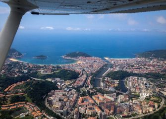 Donostia desde el aire
