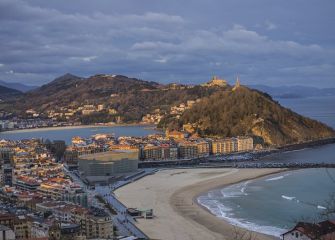 Donostia desde el monte Ulía