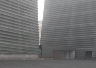 Dos bloques difuminados