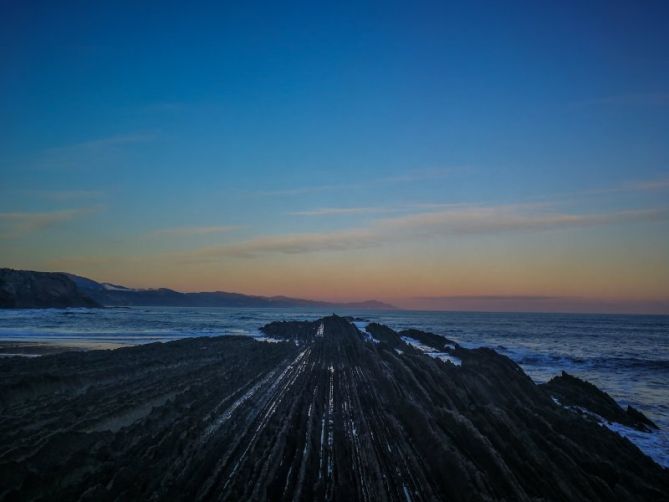 Egun on!: foto en Zumaia