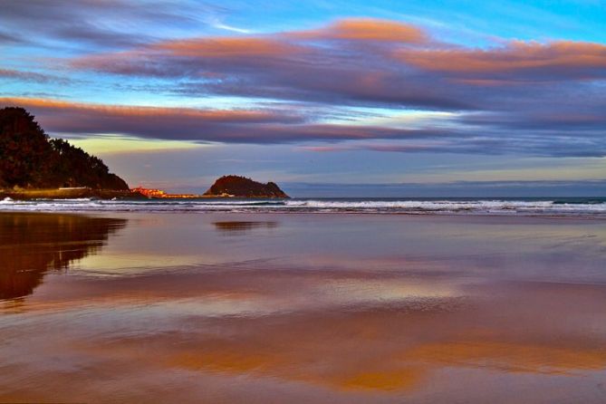 Egunsentia : foto en Zarautz