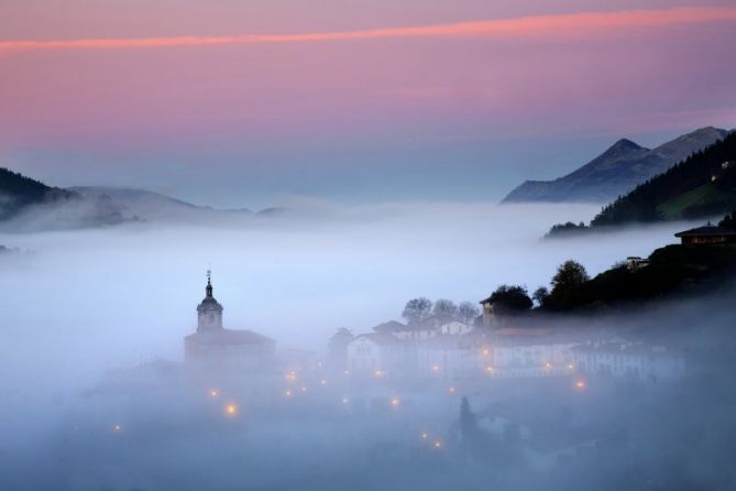 Egunsentia: foto en Errezil