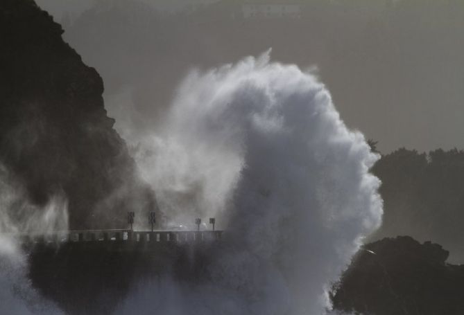 Eguraldi Txarra: foto en Zumaia