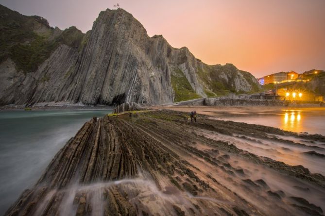 se enciende zumaia: foto en Zumaia