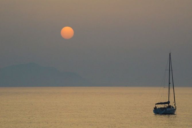 eres un sol: foto en Zumaia