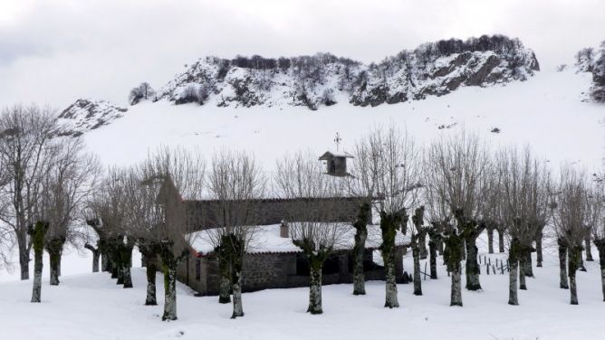 Ermita de Urbia: foto en Oñati