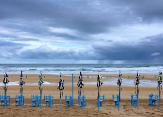 Esperando un dia de playa