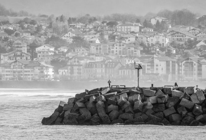 Espigón de Hondarribia: foto en Hondarribia