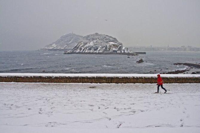 Esqui en Peine del Viento: foto en Donostia-San Sebastián