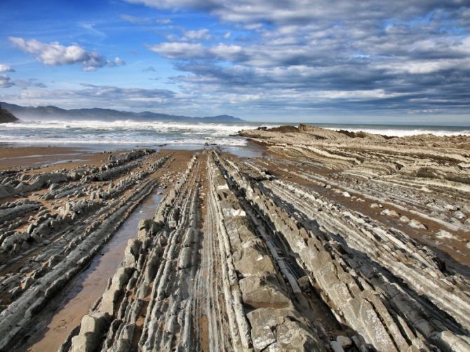 Flysch: foto en Zumaia