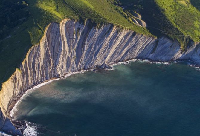 Flysch 1: foto en Zumaia