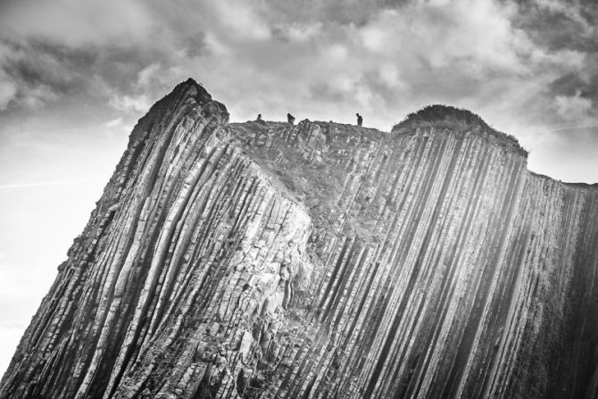 flysch en Itzurun: foto en Zumaia