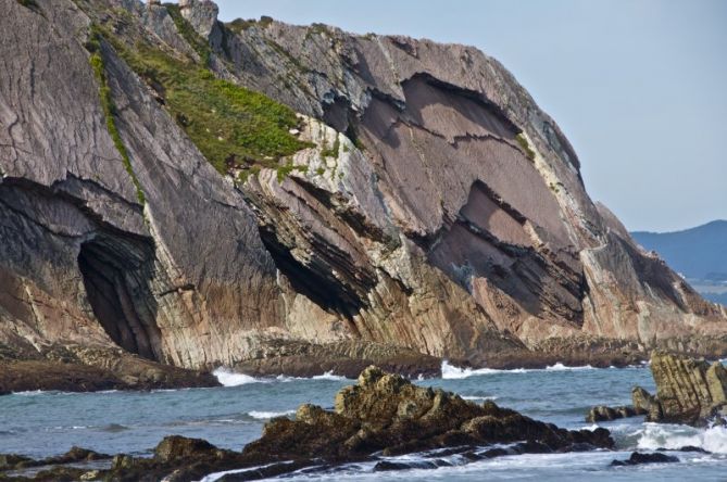 Flysch de Zumaia -11: foto en Zumaia