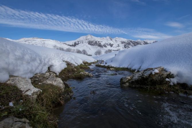 frio invierno: foto en Oñati