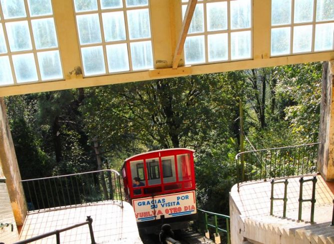 Funicular donostiarra: foto en Donostia-San Sebastián