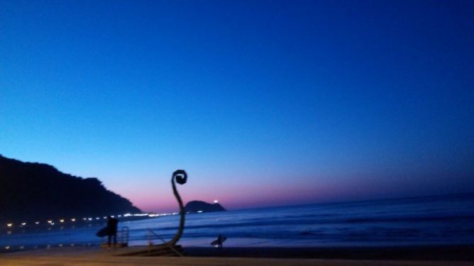 Gabon desde San Anton: foto en Zarautz