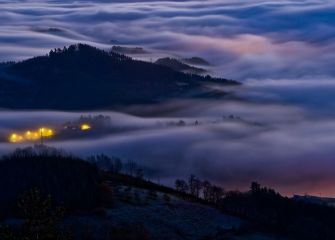 Goierri en niebla