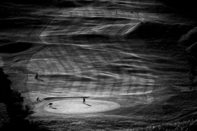 GOLF: foto en Zarautz