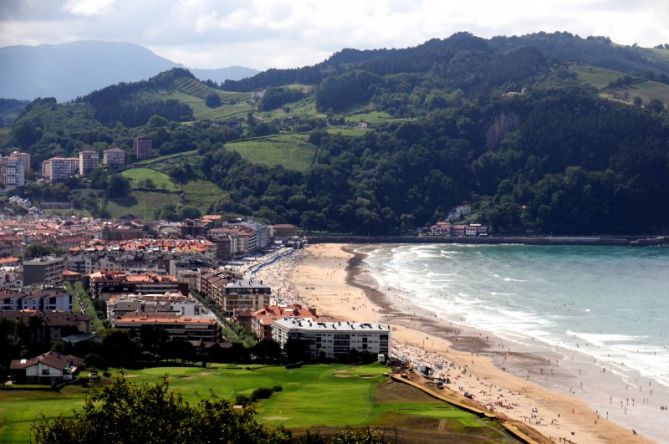 Golf ta Ondartza: foto en Zarautz