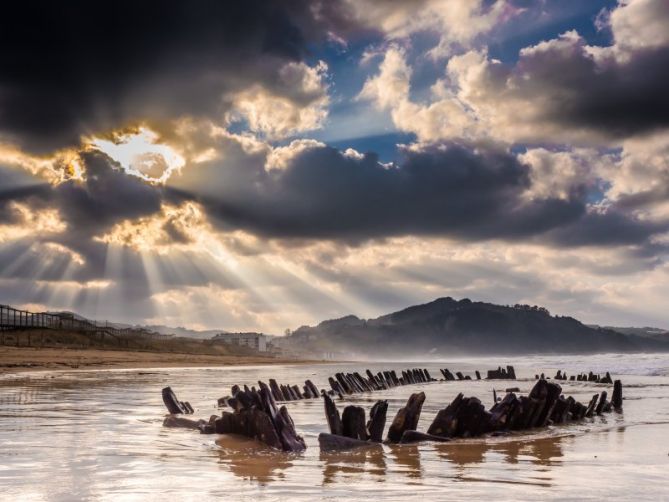 GUSTAV: foto en Zarautz