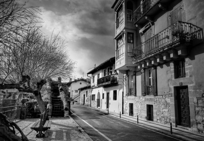 Hondarribia BW: foto en Hondarribia