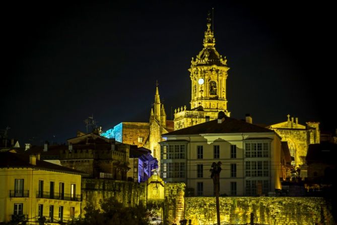 Hondarribia gauez: foto en Hondarribia