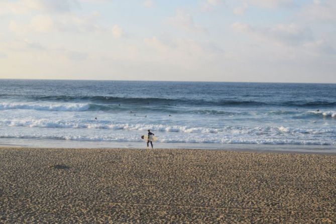 La hora del surf en donosti: foto en Donostia-San Sebastián