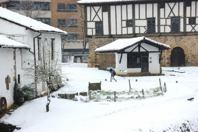 Igartza nevado: foto en Beasain