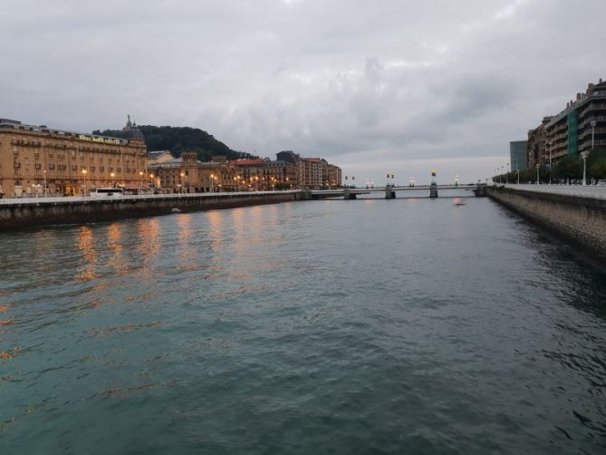 Al inició del día : foto en Donostia-San Sebastián