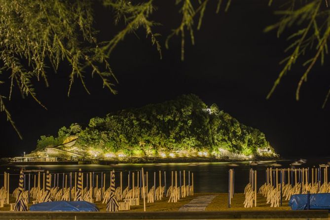 Isla de Santa Clara: foto en Donostia-San Sebastián