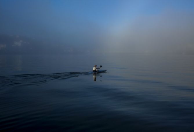 Kaiak Lainoan: foto en Pasaia