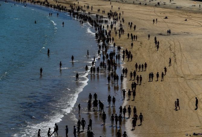 La Kontxa: foto en Donostia-San Sebastián