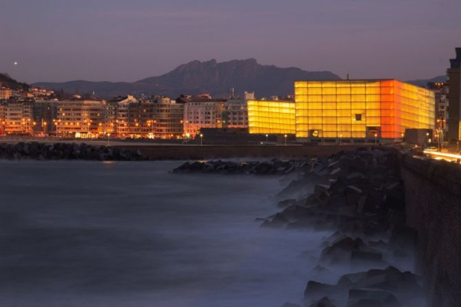 Kursaal y Peñas de Aia: foto en Donostia-San Sebastián