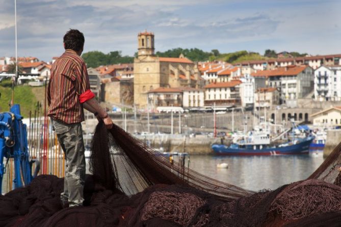 Lanean: foto en Getaria