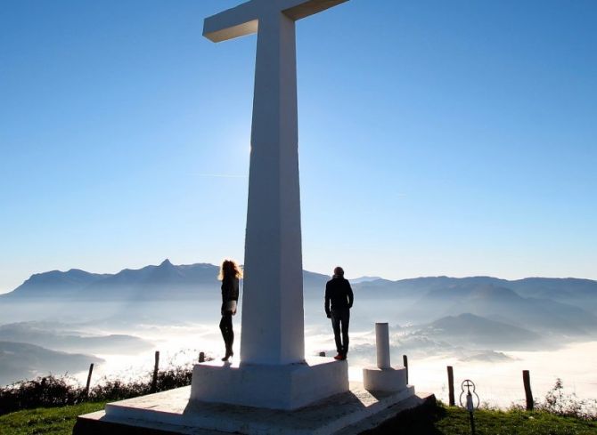 sobre las nieblas: foto en Beasain