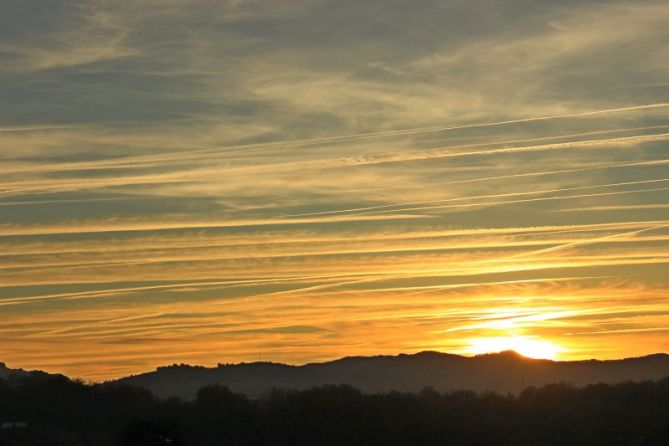 Líneas de colores.: foto en Hernani