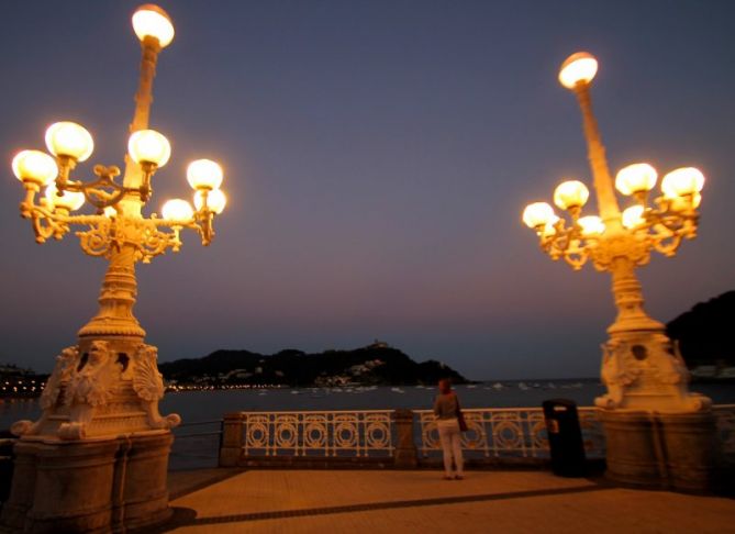 Luces donostiarras: foto en Donostia-San Sebastián