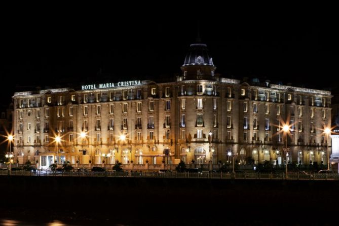 Luces de lujo: foto en Donostia-San Sebastián